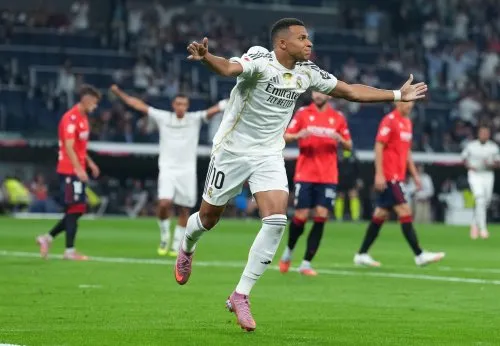 ⏪ Phạt đền của Mbappé giúp Real Madrid giành chiến thắng sát nút trước Osasuna