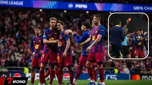 Thẻ Đỏ Tai Hại - Barca Ngậm Ngùi Rời Champions League