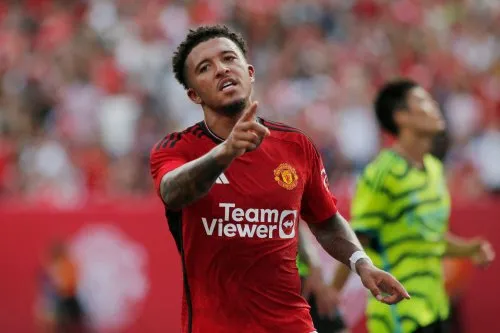 Inter theo dõi sát sao tiền vệ Jadon Sancho của Manchester United