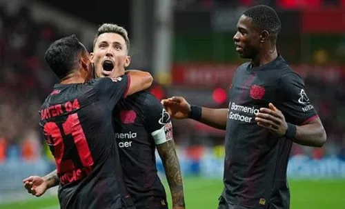 Leverkusen thắng trận đầu tiên ở Bundesliga sau khi chia tay Ten Hag