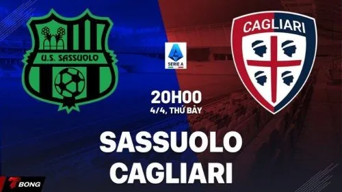 Nhận định Sassuolo vs Cagliari vòng 31 Serie A: Đội chủ nhà Mapei đón Rossoblu trong cơn khủng hoảng