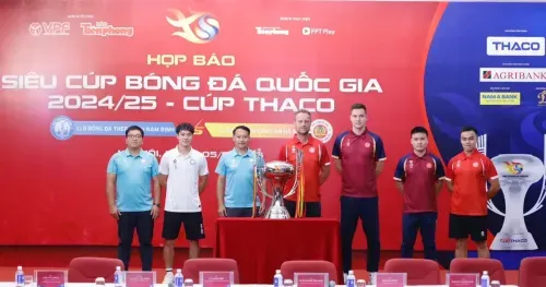 Vắng Xuân Son, trận Siêu Cúp Thép Xanh Nam Định vs CAHN vẫn đi vào lịch sử bóng đá Việt Nam