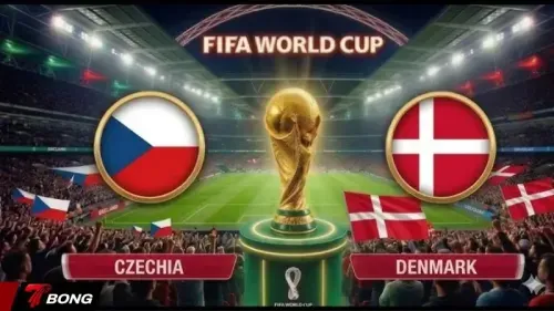 Czechia vs Denmark: Đại chiến giành ngôi đầu tại bảng đấu