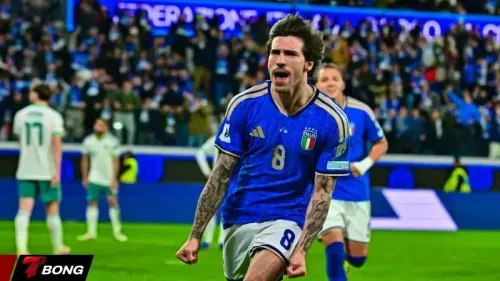 Moise Kean và Tonali ghi bàn, Italy kiểm soát hoàn toàn thế trận trước Northern Ireland