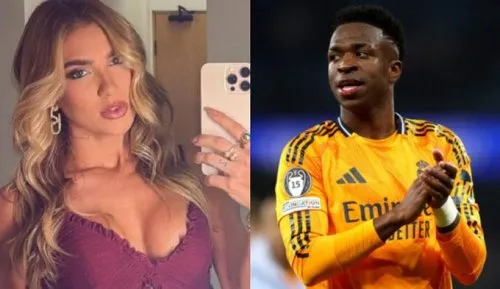 Vinicius Junior khiến fan dậy sóng vì động thái thân mật với nữ MC xinh đẹp