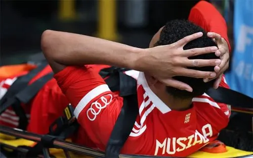 Musiala gặp chấn thương kinh hoàng