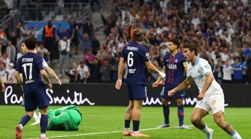 PSG bại trận trước Marseille