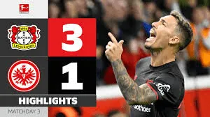 Video highlight: Bayer 04 Leverkusen VS Eintracht Frankfurt [13-09-25] • German Bundesliga