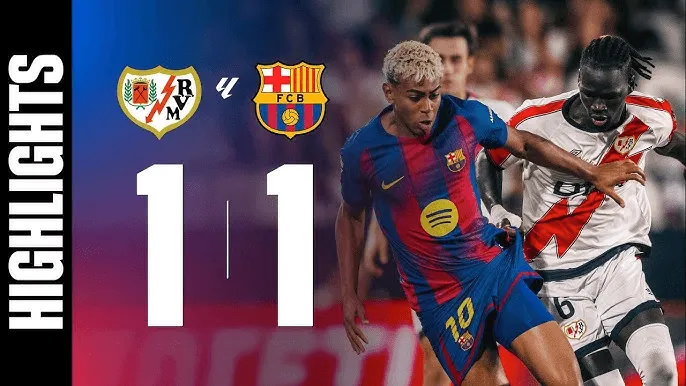 Video highlight: Rayo Vallecano VS FC Barcelona [01-09-2025] • La Liga