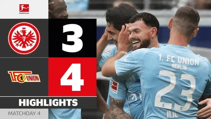 Video highlight: Eintracht Frankfurt VS Union Berlin [21-09-25] • German Bundesliga