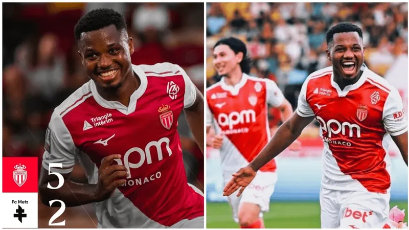 Video highlight: AS Monaco FC VS FC Metz [21-09-25] • Ligue 1