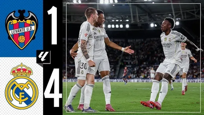 Video highlight: Levante VS Real Madrid [24-09-25] • La Liga