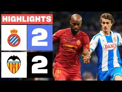 Video highlight: RCD Espanyol de Barcelona VS Valencia CF [24-09-25] • La Liga