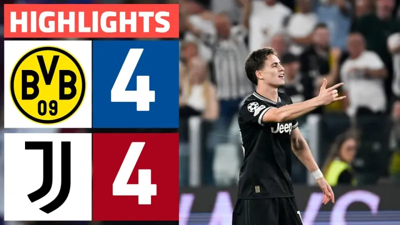 Video highlight: Juventus VS Borussia Dortmund [17-09-25] • UEFA Champions League