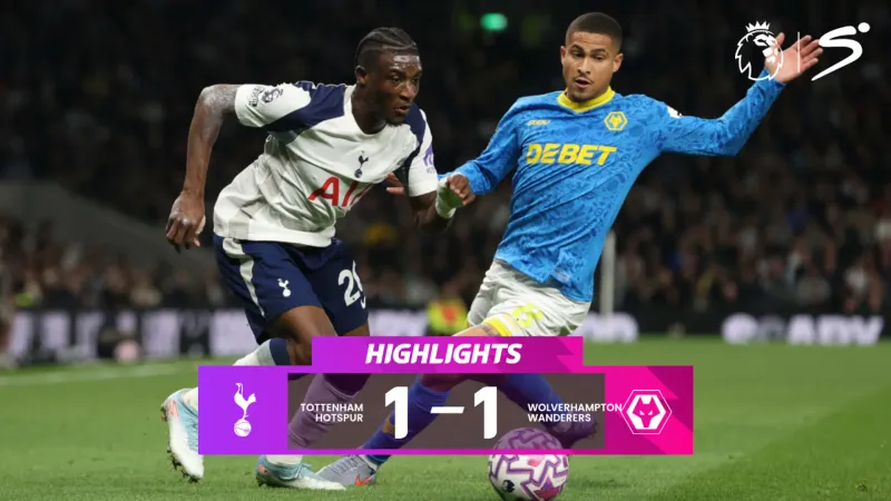 Video highlight: Tottenham Hotspur VS Wolverhampton Wanderers. [28-09-25] • English Premier League