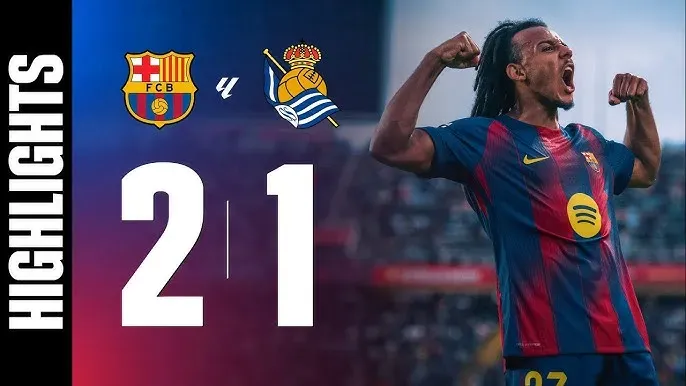 Video highlight: Barcelona VS Real Sociedad [28-09-25] • La Liga