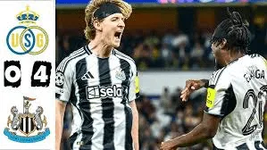 Video highlight: St. Gilloise VS Newcastle [01-10-25] • UEFA Champions League