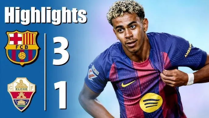 Video highlight: Barcelona vs Elche [03-11-25] • La Liga