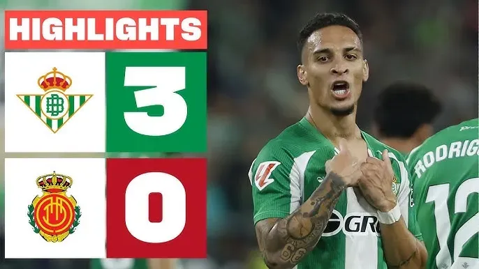 Video highlight: Real Betis vs Mallorca [03-11-25] • La Liga