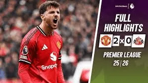 Video highlight: Manchester United VS Sunderland [04-10-25] • English Premier League