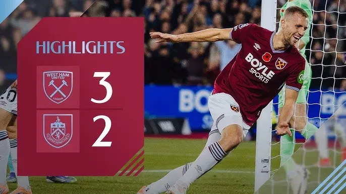 Video highlight: West Ham VS Burnley [08-11-25] • English Premier League