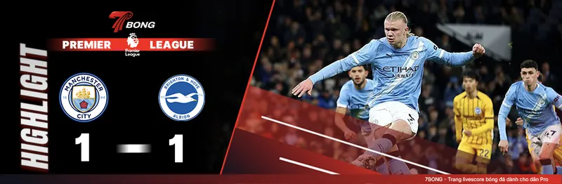 Video highlight: Man City VS Brighton [08-01-26] • Premier League
