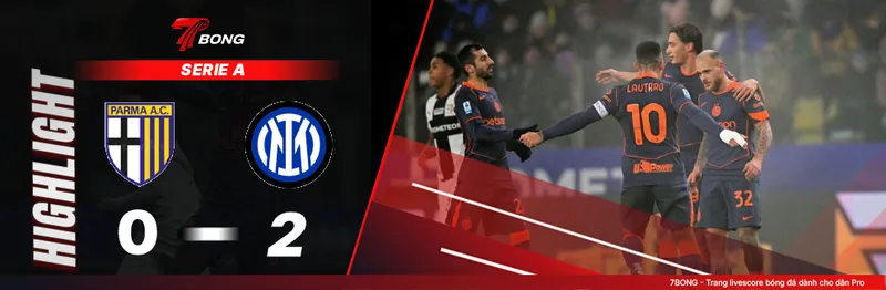 Video highlight: Parma VS Inter Milan [08-01-26] • Italian Serie A