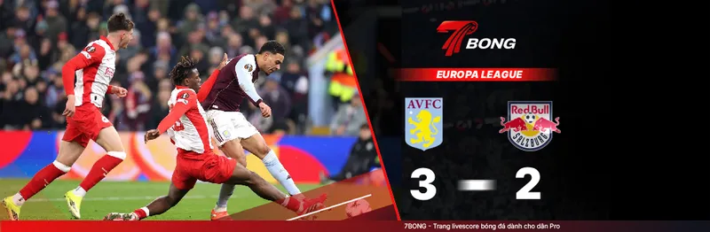 Aston Villa VS Salzburg [30-01-26] • UEFA Europa League