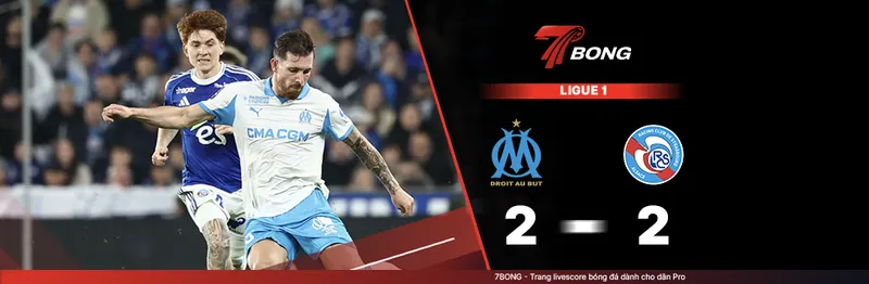 7BONG highlight: Marseille VS Strasbourg [14-02-26] • French Ligue 1