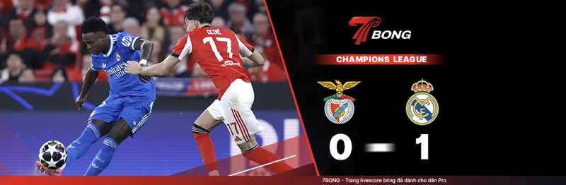 7BONG highlight: Benfica VS Real Madrid [18-02-26] • UEFA Champions League