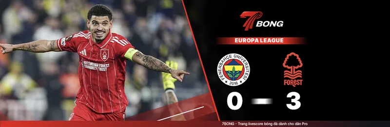 7BONG highlight: Fenerbahce VS Nottingham [20-02-26] • UEFA Europa League