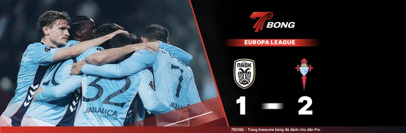 7BONG highlight: PAOK VS Celta Vigo [20-02-26] • UEFA Europa League