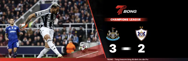 7BONG highlight: Newcastle VS Qarabag [25-02-26] • UEFA Champions League