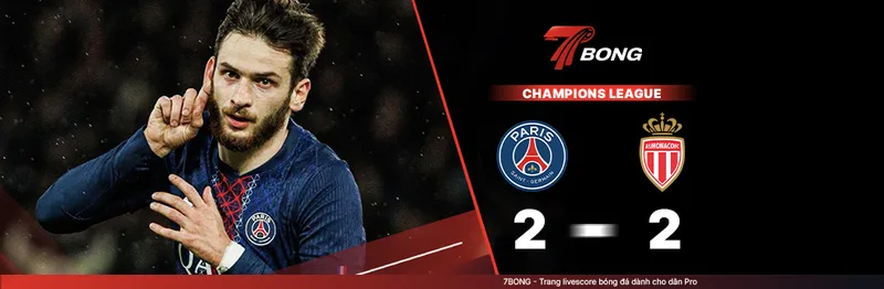 7BONG highlight: PSG VS Monaco [26-02-26] • UEFA Champions League