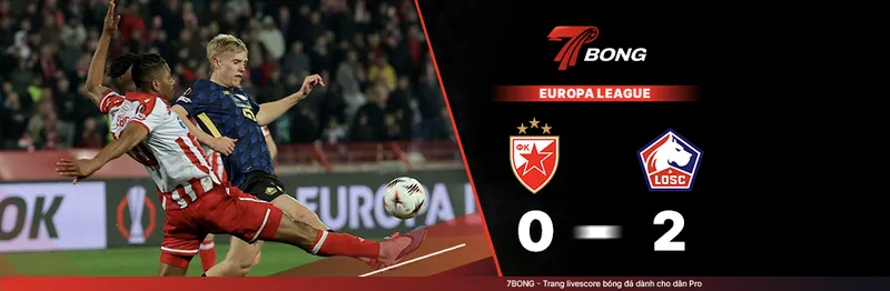 7BONG highlight: Crvena Zvezda VS Lille [27-02-26] • UEFA Europa League