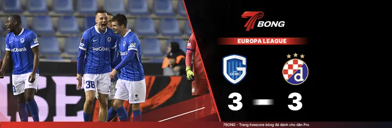7BONG highlight: Racing Genk VS Dinamo Zagreb [27-02-26] • UEFA Europa League