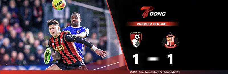 7BONG highlight: Bournemouth VS Sunderland [28-02-26] • English Premier League