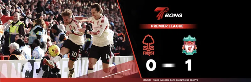 7BONG highlight: Nottingham VS Liverpool [22-01-26] • English Premier League