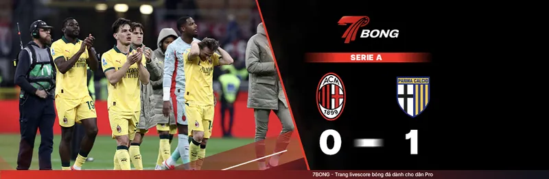 7BONG highlight: AC Milan VS Parma [23-01-26] • Italian Serie A