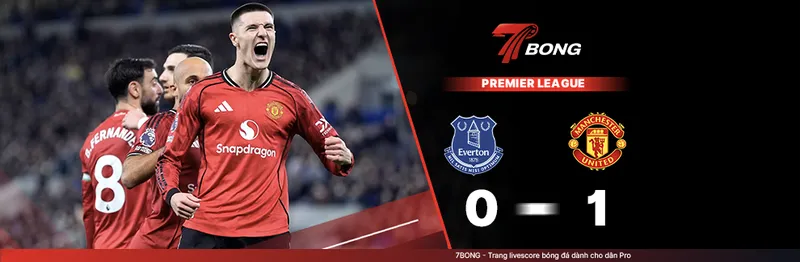 7BONG highlight: Everton VS Man Utd  [24-01-26] • English Premier League