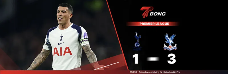 7BONG highlight: Tottenham VS Crystal Palace [06-03-26] • English Premier League