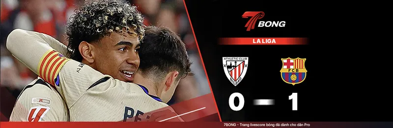 7BONG highlight: Athletic Club VS Barcelona [08-03-26] • Spanish La Liga
