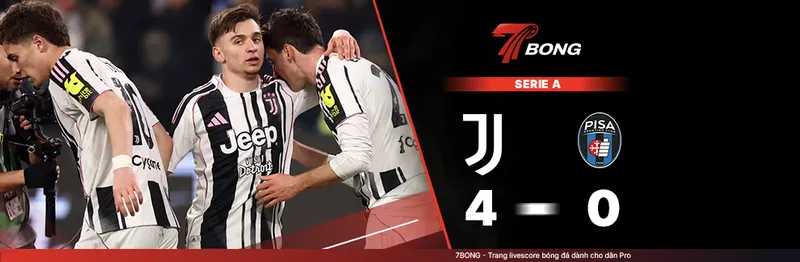 7BONG highlight: Juventus VS Pisa [08-03-26] • Italian Serie A