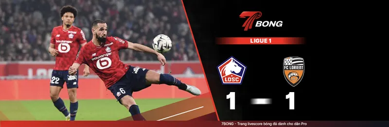 7BONG highlight: Lille VS Lorient [08-03-26] • French Ligue 1