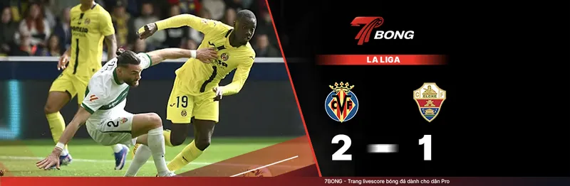 7BONG highlight: Villarreal VS Elche [08-03-26] • Spanish La Liga