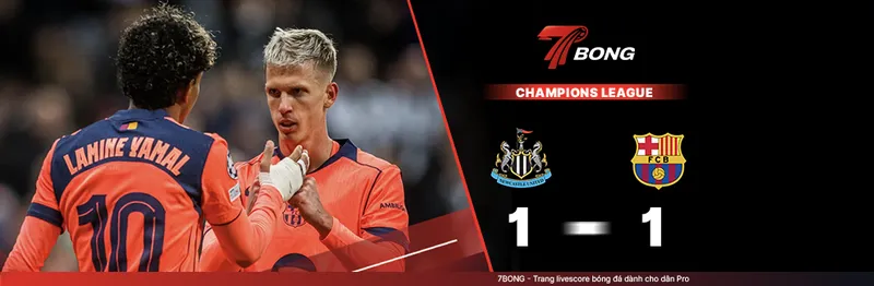 7BONG highlight: Newcastle VS Barcelona [11-03-26] • UEFA Champions League
