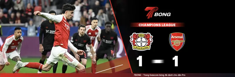7BONG highlight: Leverkusen VS Arsenal [12-03-26] • UEFA Champions League