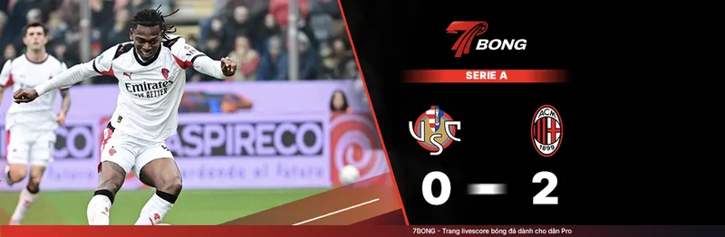 7BONG highlight: Cremonese VS AC Milan [01-03-26] • Italian Serie A