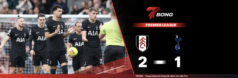 7BONG highlight: Fulham VS Tottenham [01-03-26] • English Premier League