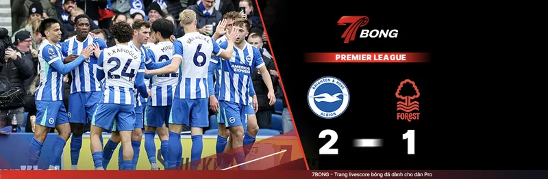 7BONG highlight: Brighton VS Nottingham [01-03-26] • English Premier League
